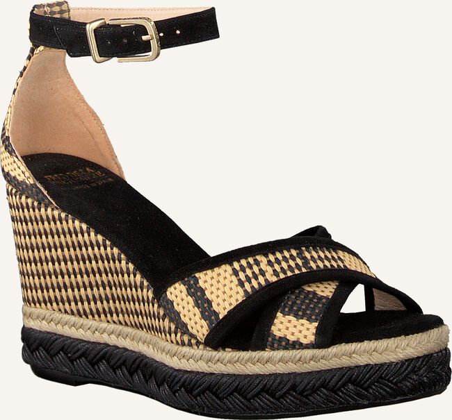 Zwarte FRED DE LA BRETONIERE Platte sandalen 153010077 Zwarte FRED DE LA BRETONIERE Platte sandalen 153010077 - large