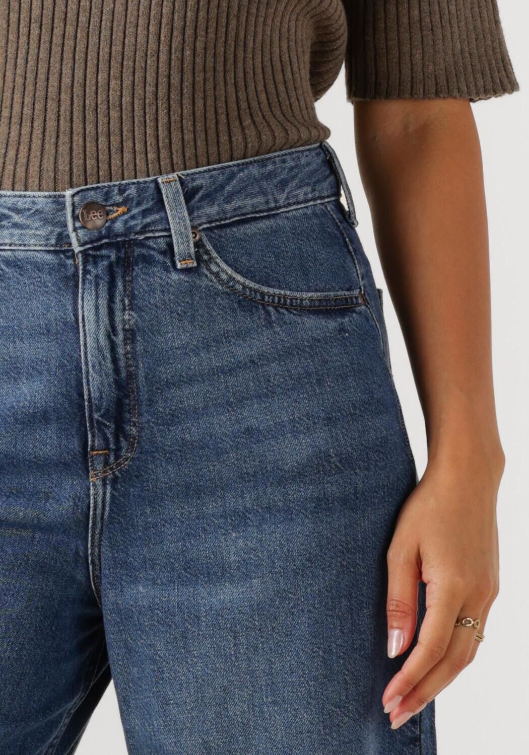 LEE Dames Jeans Stella A Line Blauw