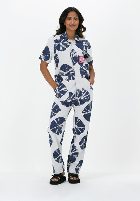 Donkerblauwe LEON & HARPER Jumpsuit ORSO TC203 T+D - large