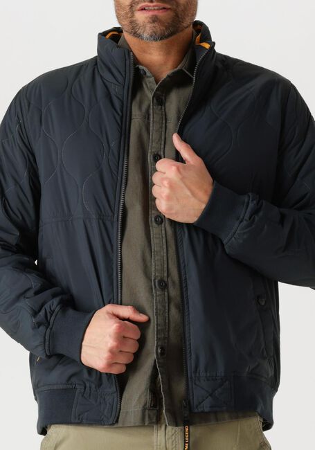 Blauwe PME LEGEND Jack FLIGHT JACKET RAIDER SHADER - large