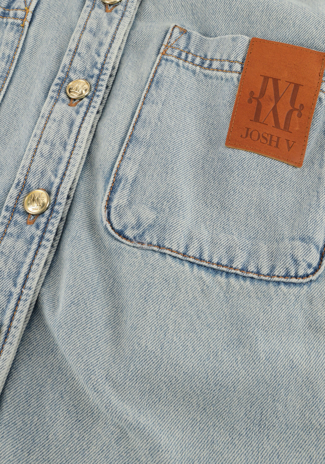 Lichtblauwe JOSH V Blouses MYLESSA - large