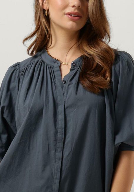 Donkerblauwe KNIT-TED Midi jurk SUSE - large