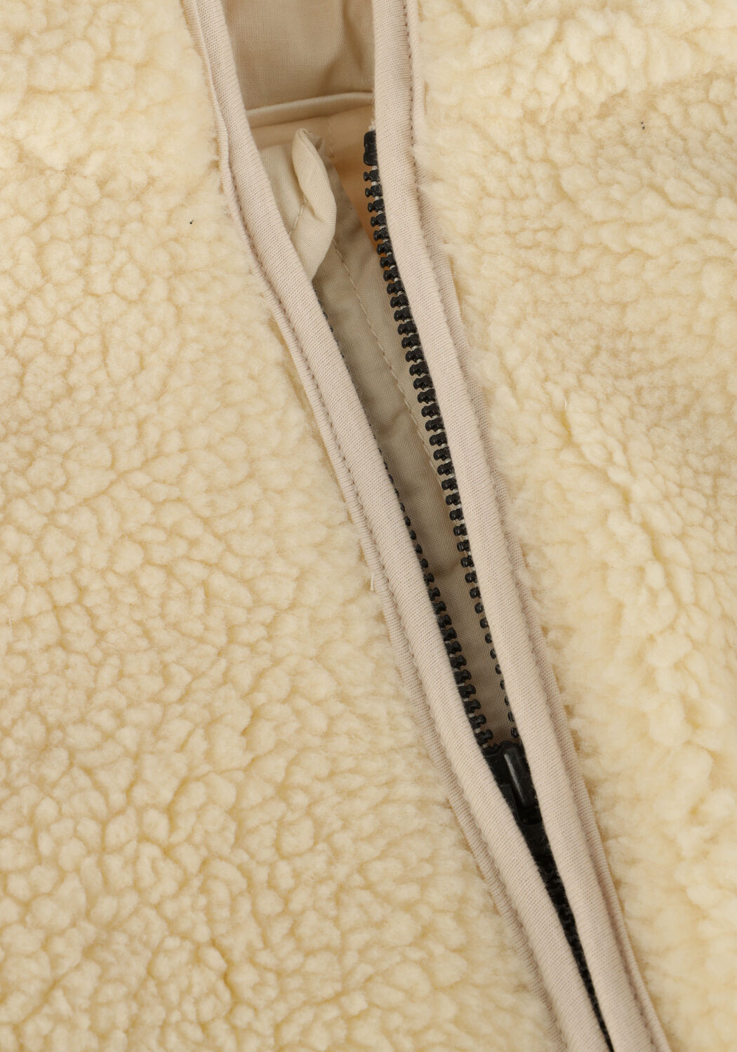 LIL' ATELIER Baby Jassen Nbmnalo Loose Sherpa Jacket Lil Ecru