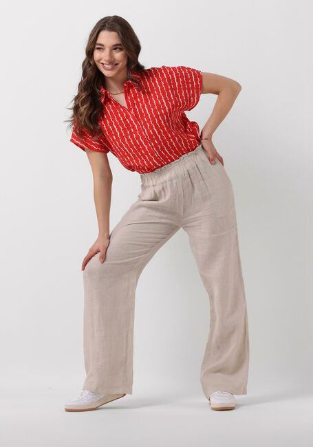 Rode BY-BAR Blouses KARLY RED GROOVE BLOUSE - large