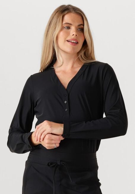 Zwarte STUDIO ANNELOES Blouses EVI BLOUSE - large