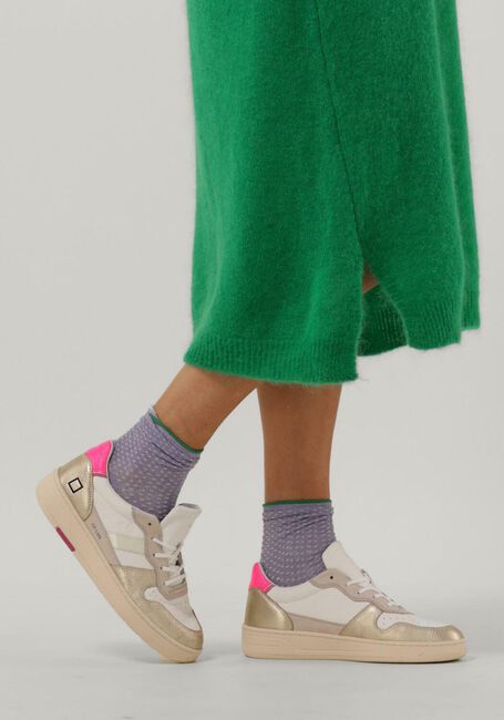 Witte D.A.T.E Lage sneakers COURT 2.0 DAMES - large