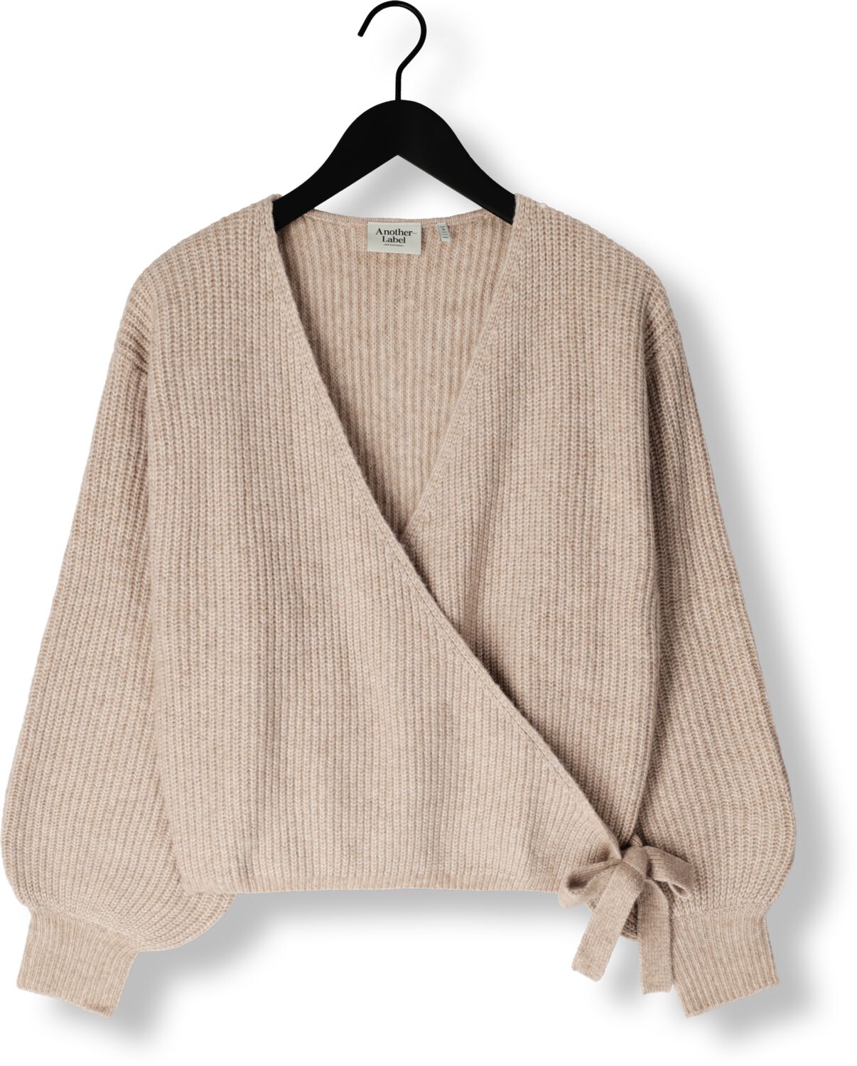 ANOTHER LABEL Dames Truien & Vesten Abby Knitted Cardigan Beige