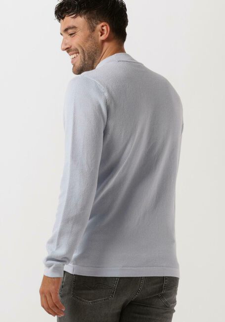 Blauwe KULTIVATE Trui KN STRUCTURE MOCK - large