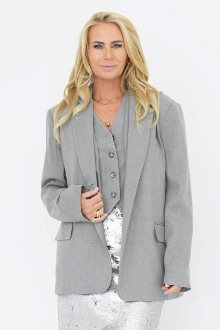 Lichtgrijze EST'SEVEN Blazers AISHA BLAZER - large