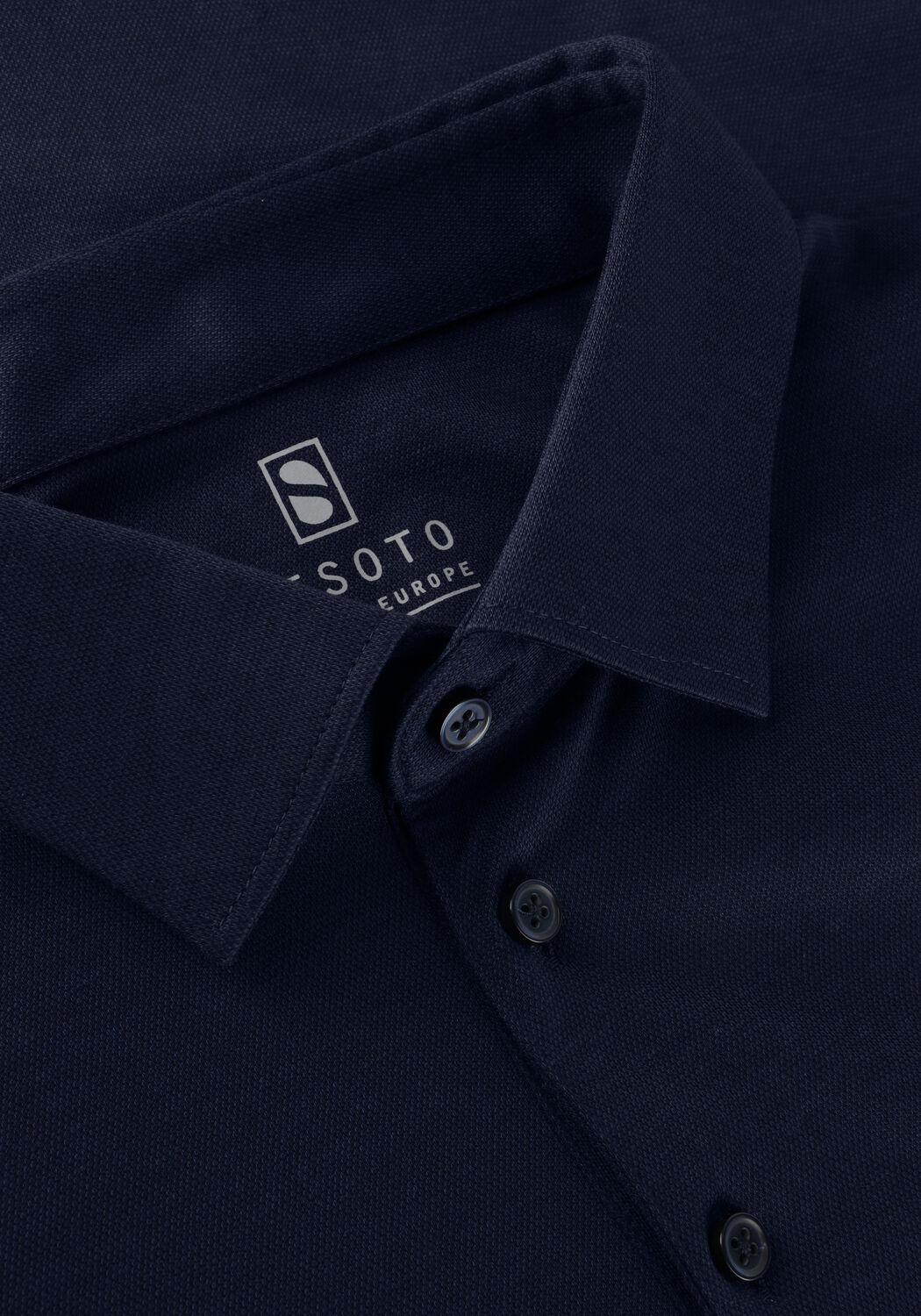 Donkerblauwe DESOTO Polo DESOTO POLO KENT 1/2 - large