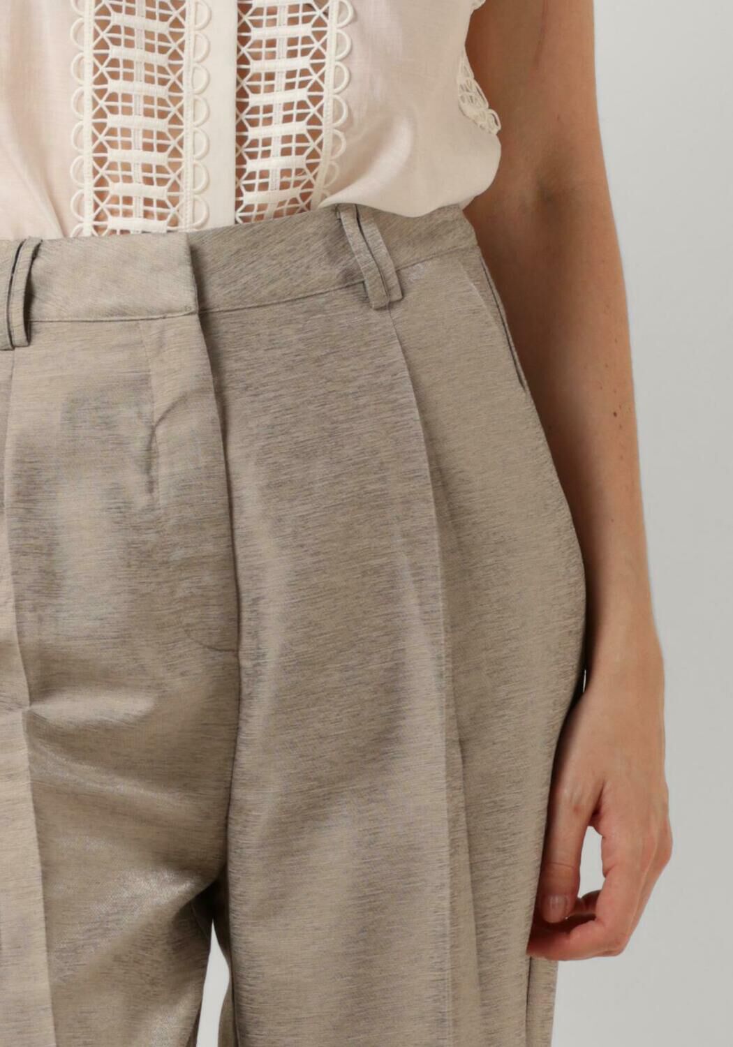 COPENHAGEN MUSE Dames Broeken Cmcilly-pants Grijs