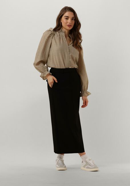 Beige CO'COUTURE Blouses CHESS DOTT SHIRT - large