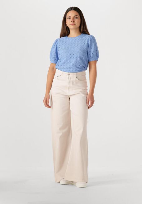 Blauwe OBJECT T-shirt OBJLAILA S/S RE TOP - large