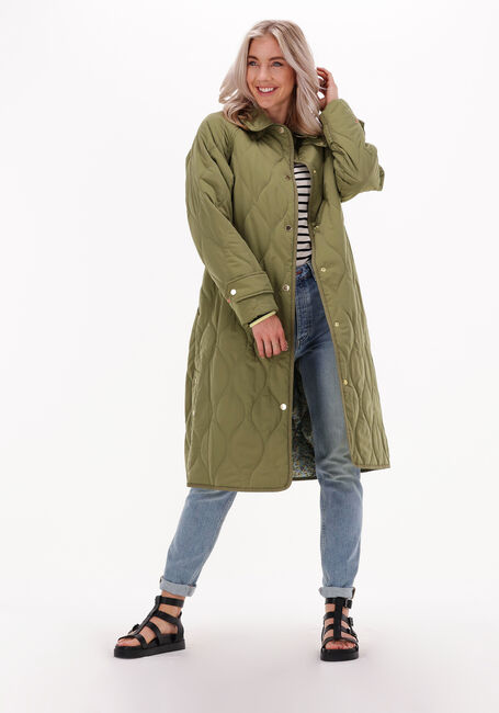 fantoom Ontevreden sneeuw Groene SCOTCH & SODA Gewatteerde jas LONG QUILTED JACKET | Omoda