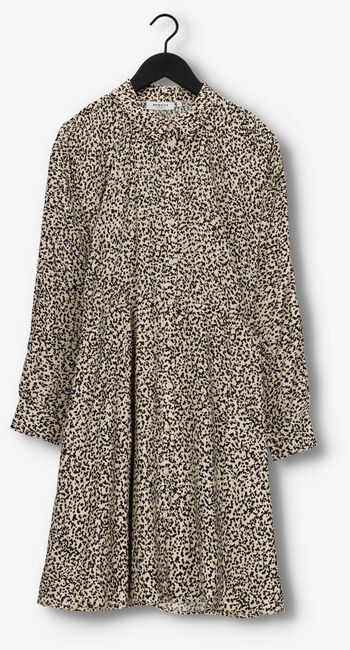 Grijze MSCH COPENHAGEN Midi jurk SALOMA LADONNA SHIRT DRESS - large