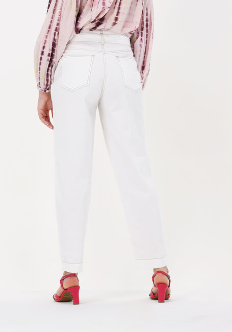Gebroken wit MKT STUDIO Mom jeans PATRICIO KEYWES - large