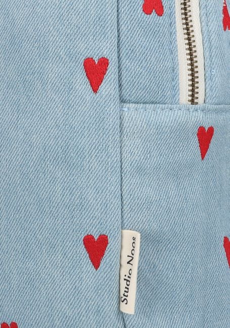 Blauwe STUDIO NOOS Rugtas DENIM HEARTS MINI BACKPACK Blauwe STUDIO NOOS Rugtas DENIM HEARTS MINI BACKPACK - large