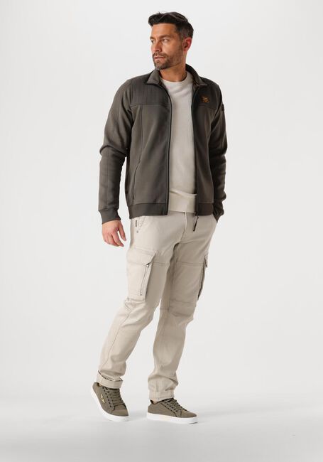 Beige PME LEGEND Trui R-NECK COTTON MODAL - large