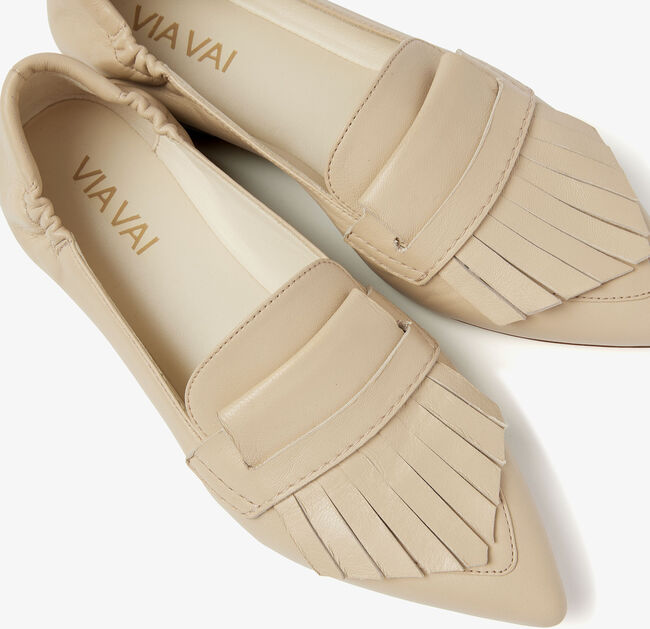 Beige VIA VAI Loafers LOLA OAKLEY - large