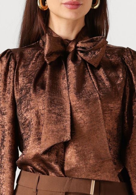 Bronzen AAIKO Blouses QUINTY BOW PES 509 - large