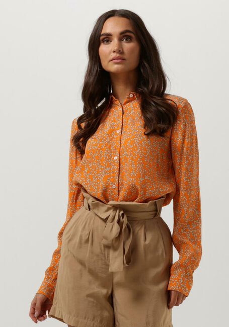 Oranje MODSTRÖM Blouse CORINNA MD PRINT SHIRT - large