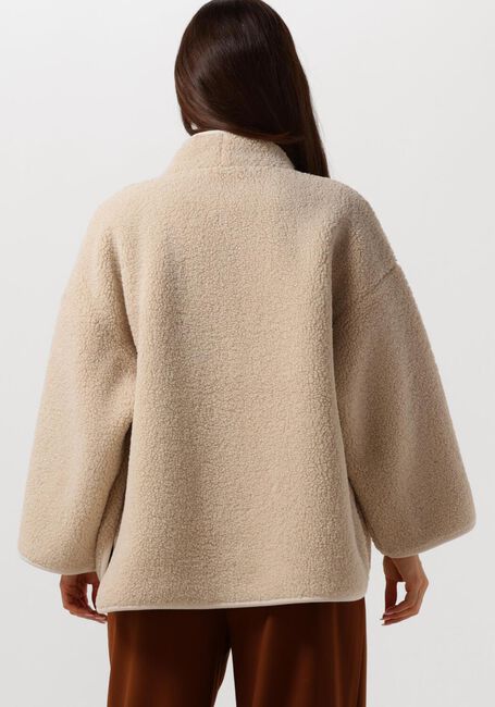 Zand KNIT-TED Leren jas JOKO - large