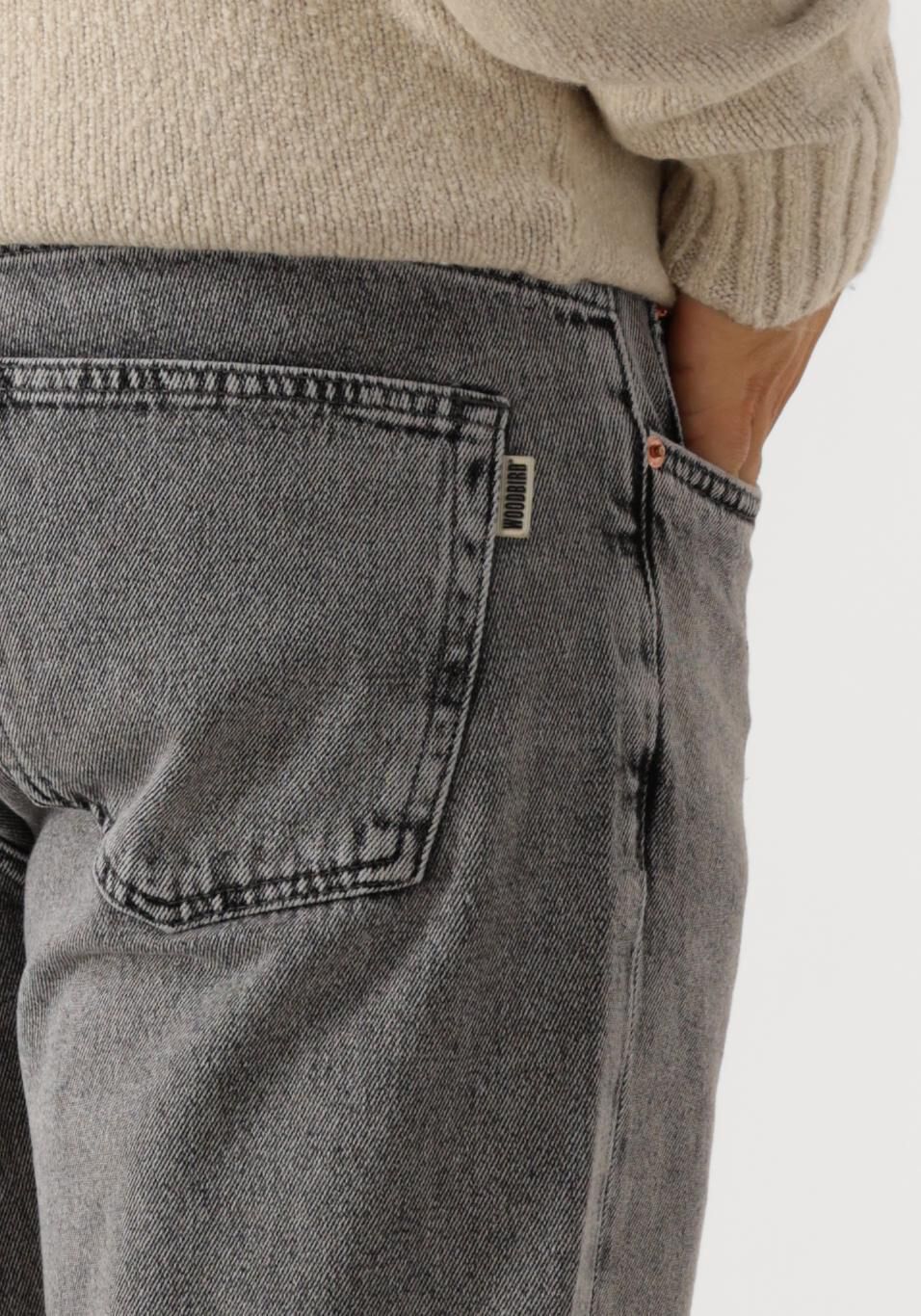 WOODBIRD Heren Jeans Doc Ash Grey Jeans Grijs