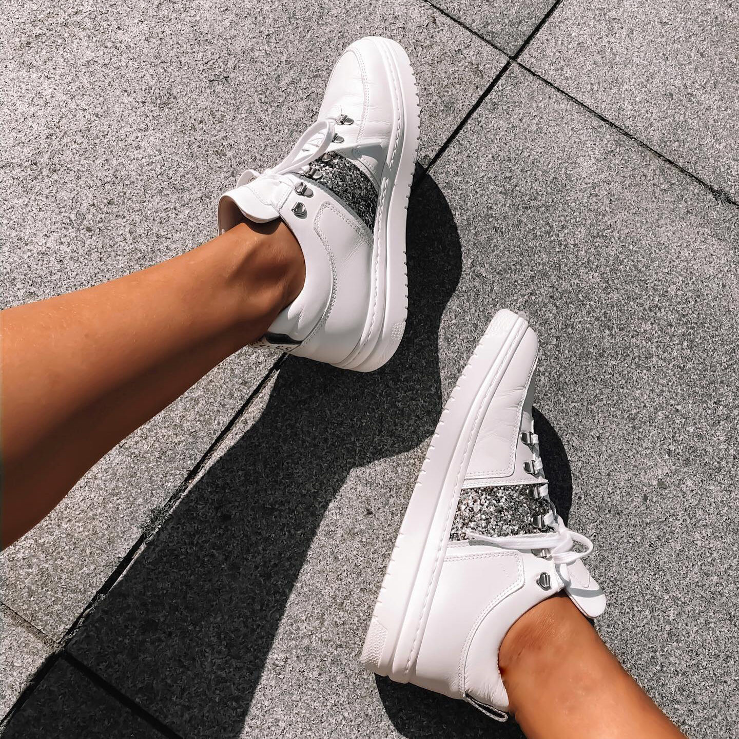 witte nubikk lage sneakers yeye maze women
