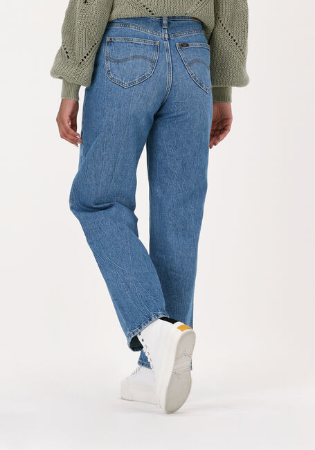 Lichtblauwe LEE Wide jeans WIDE LEG LONG - large