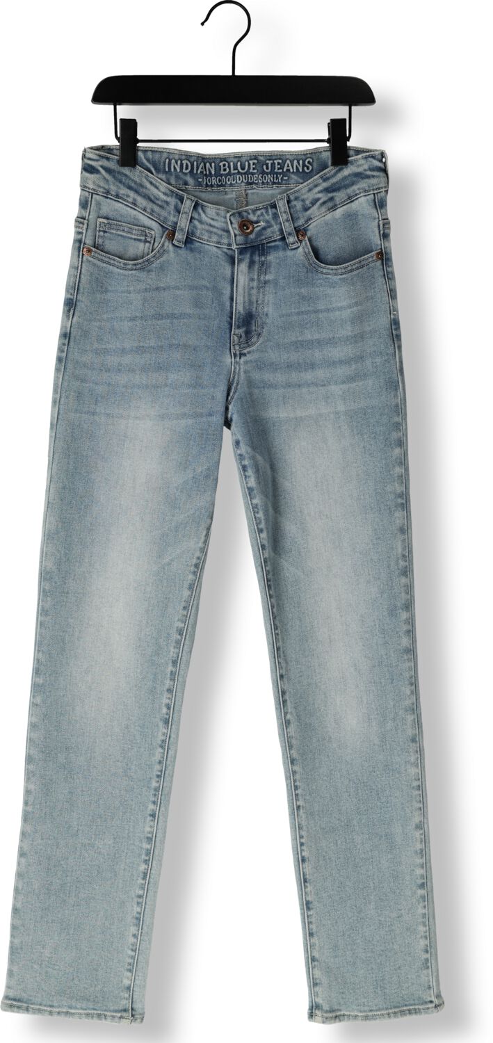 INDIAN BLUE JEANS Jongens Jeans Robin Wide Straight Fit Lichtblauw
