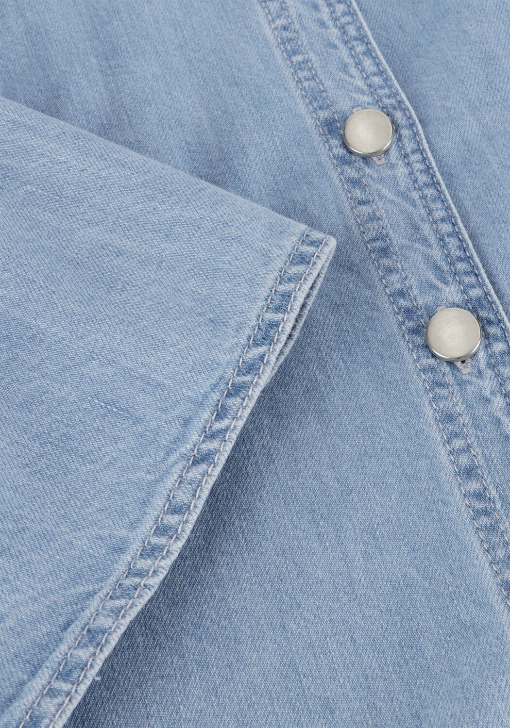 Lichtblauwe MSCH COPENHAGEN Blouses MSCHINGRID LIS 2 4 SHIRT - large