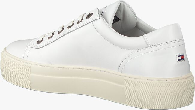 Witte TOMMY HILFIGER Lage sneakers FASHION CUPSOLE - large