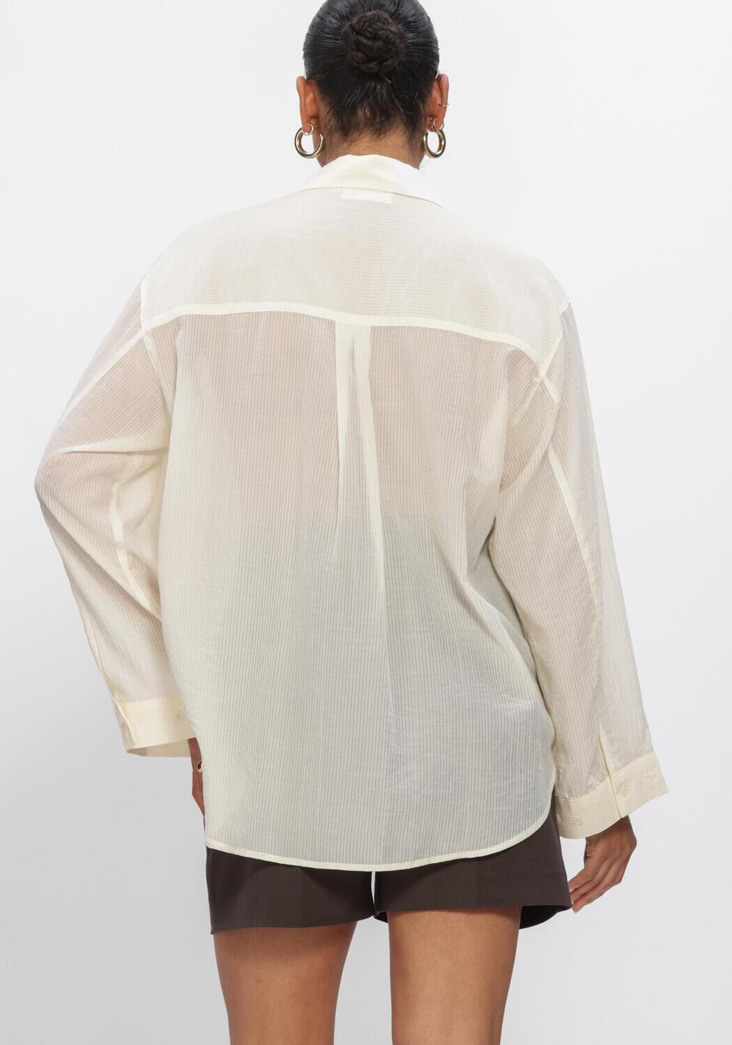 Gele COPENHAGEN MUSE Blouses CMSASSY-SHIRT - large