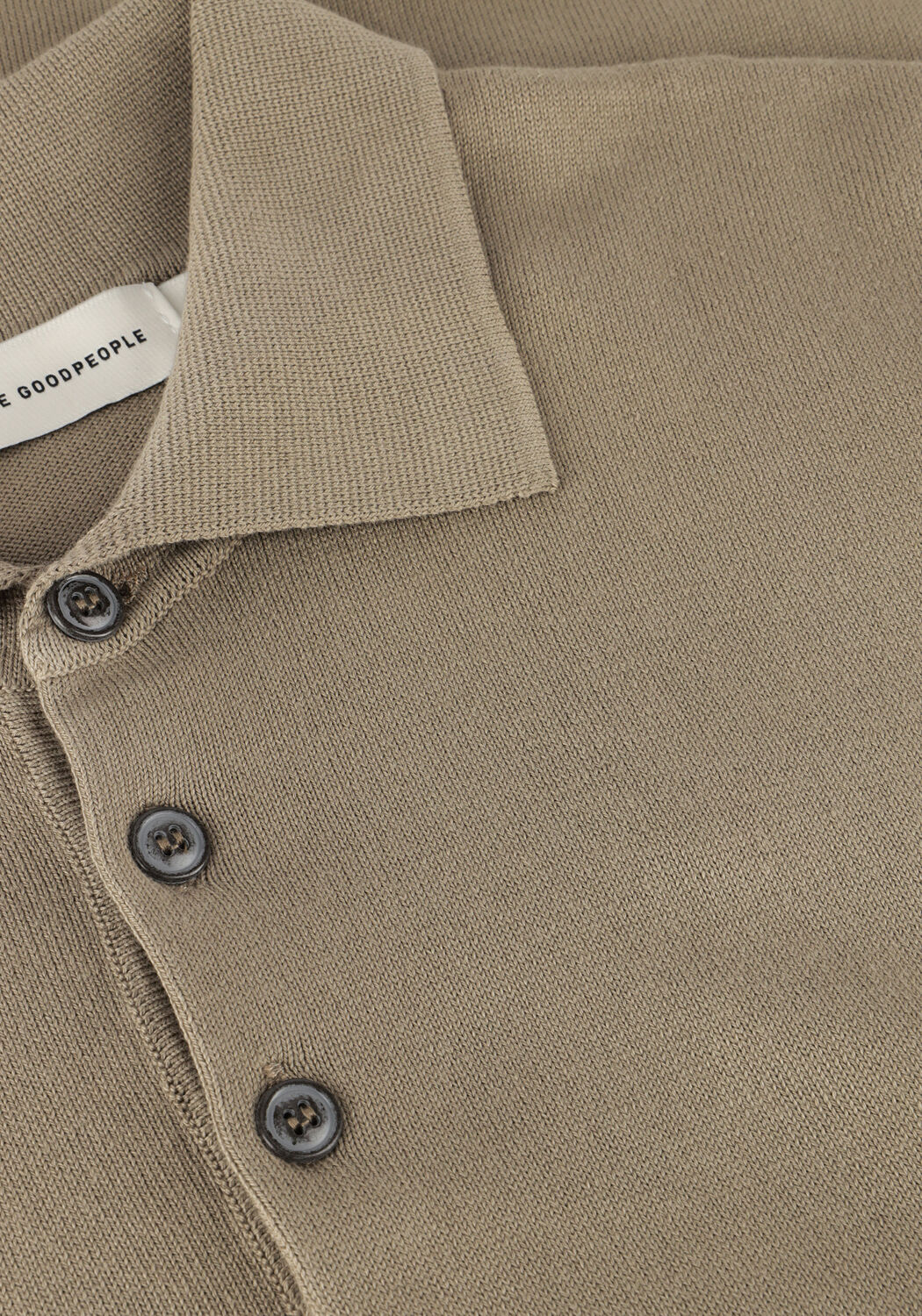 Beige THE GOODPEOPLE Polo PLAN - large