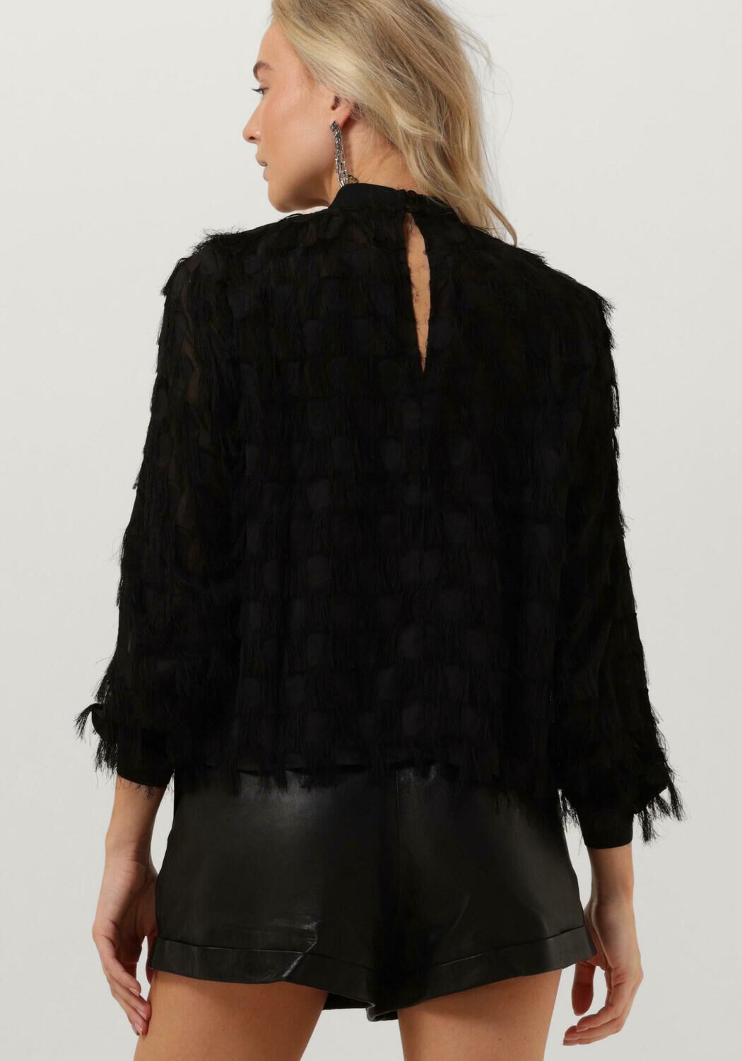 Y.A.S. Dames Blouses Yasdio Ls Top Zwart