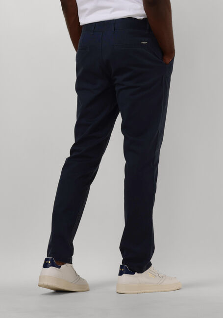Donkerblauwe SCOTCH & SODA Chino STUART STRETCH COTTON CHINO - large