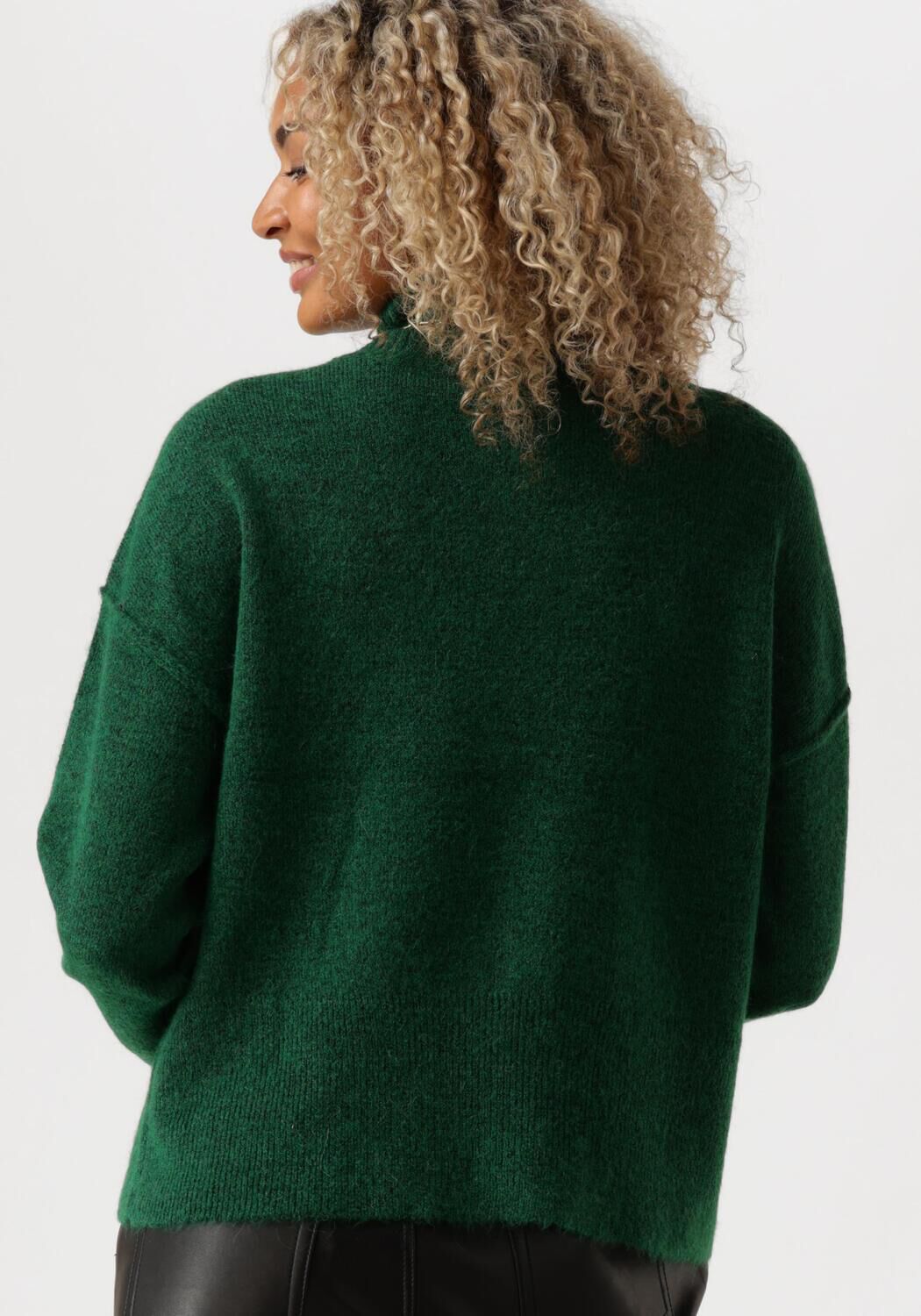 Y.A.S. Dames Truien & Vesten Yasbalis Ls High Neck Knit Groen