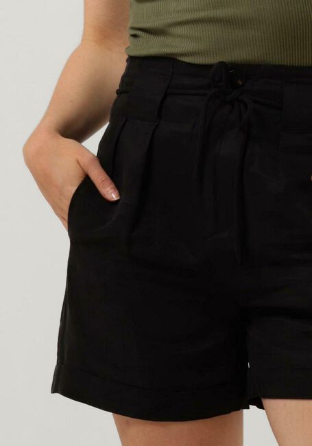 Zwarte SCOTCH & SODA Shorts HIGH RISE BELTED SHORTS - large