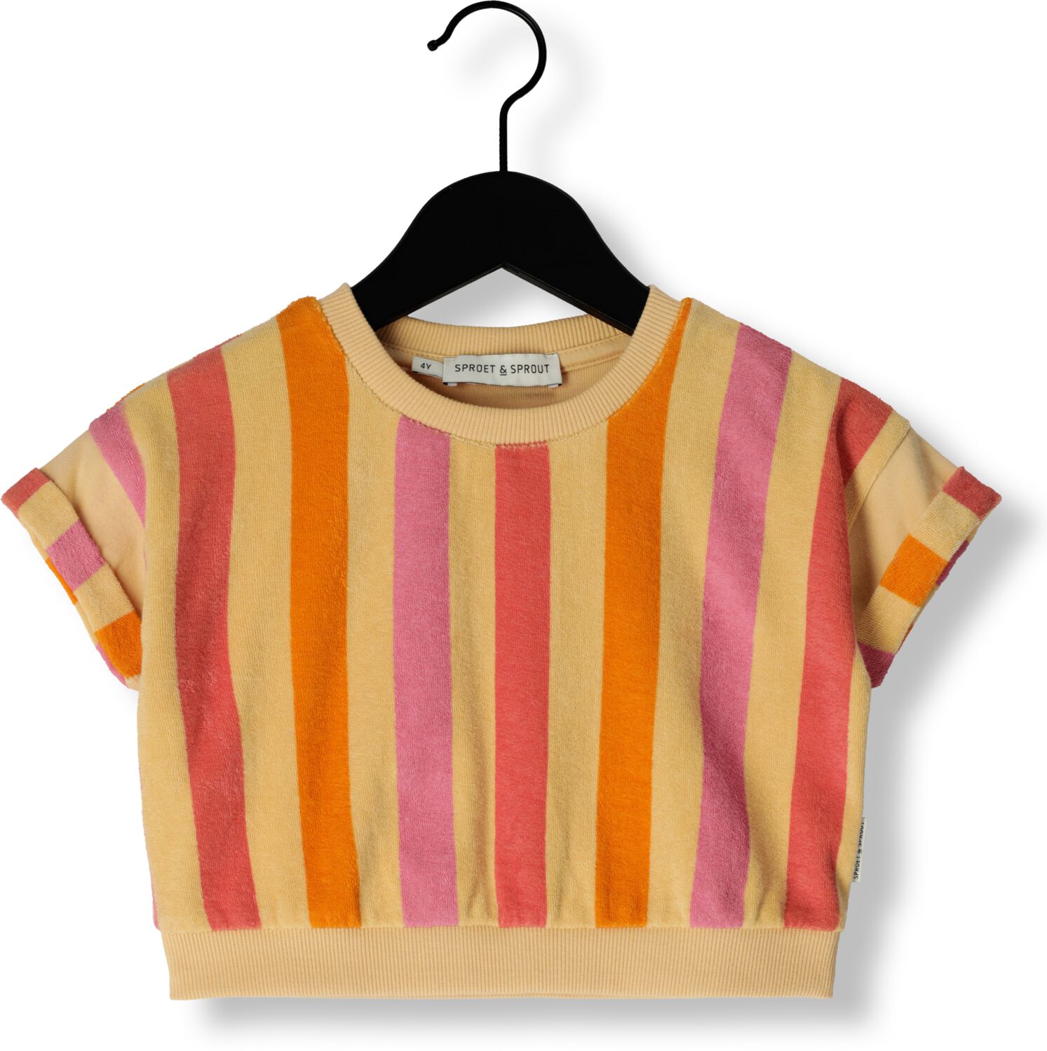 Sproet & Sprout Meisjes Tops & T-shirts Cropped Sweatshirt Stripes Multi