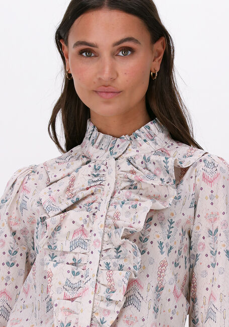 Multi DEA KUDIBAL Blouses INGEBORG NS (CO) - SHIRT WITH RUFFLES - large