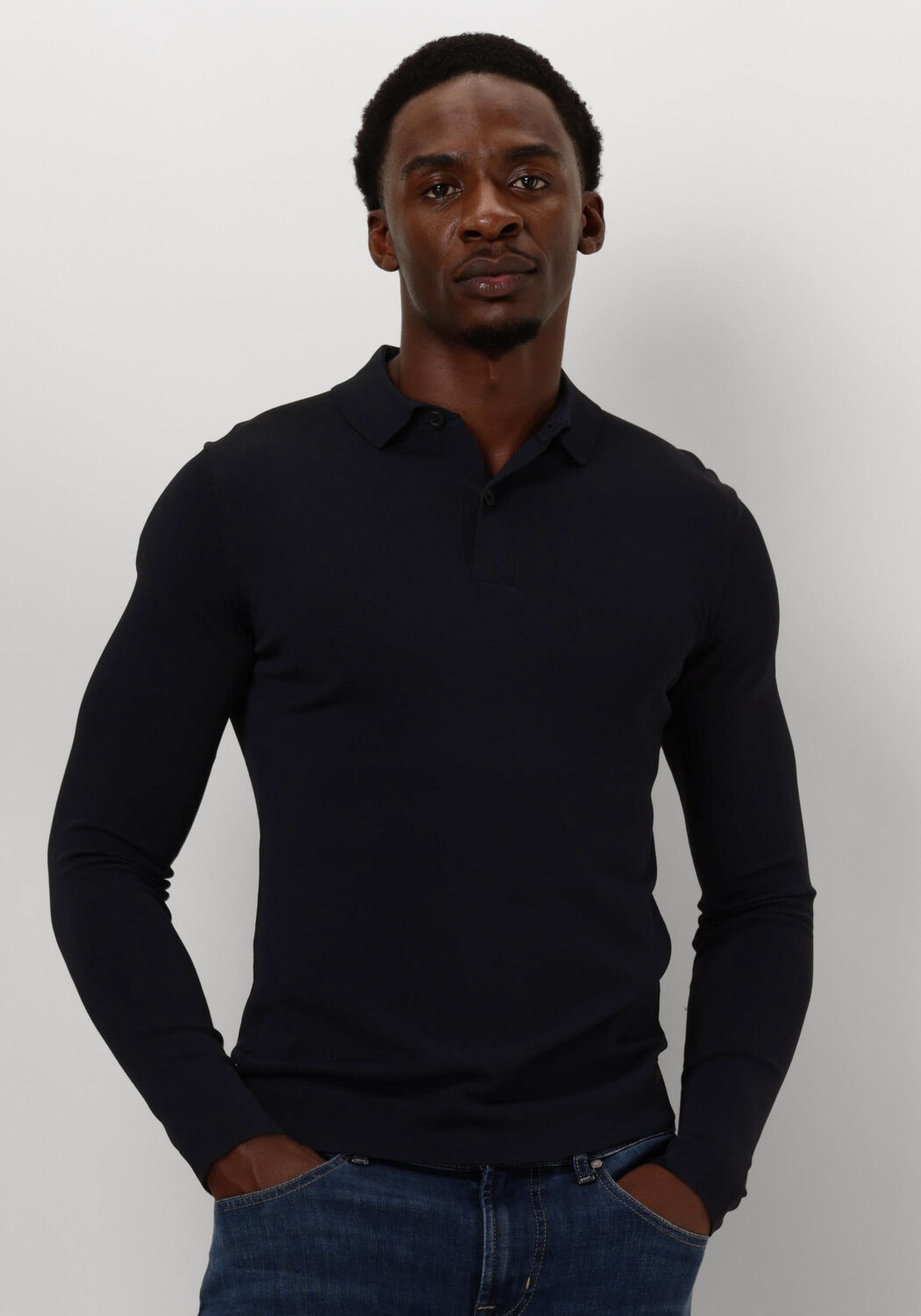 GENTI Heren Polo's & T-shirts K1150-3260 Donkerblauw