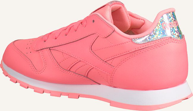 Roze REEBOK Lage sneakers CL LEATHER KIDS Roze REEBOK Lage sneakers CL LEATHER KIDS - large