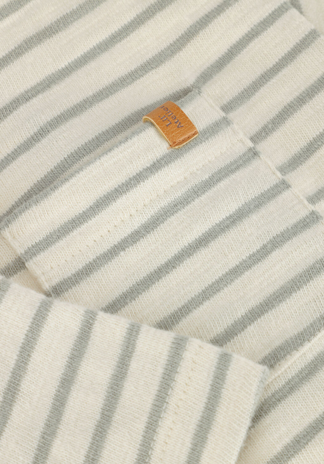 LIL' ATELIER Jongens Polo's & T-shirts Nmmdenji Ss Loose Top Lil Ecru