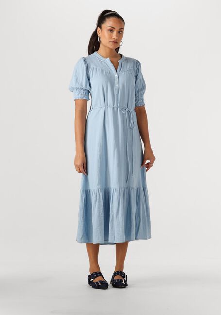 Lichtblauwe MOLIIN Midi jurk ALEX - large