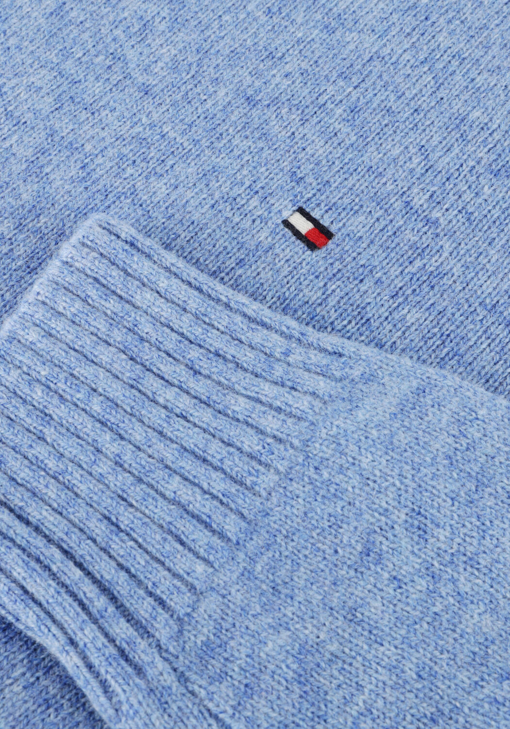 Blauwe TOMMY HILFIGER Trui LAMBSWOOL CREW NECK - large