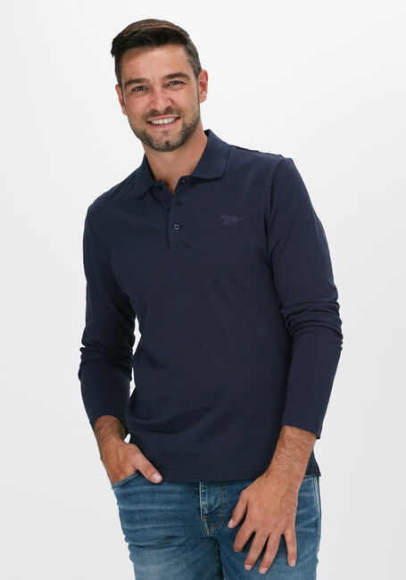 Donkerblauwe TIGER OF SWEDEN Polo DARIUS - large