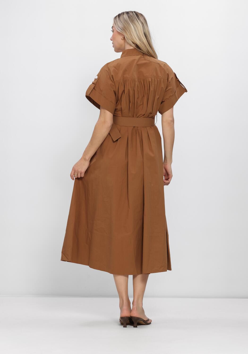 Bruine SUNCOO Mini jurk CRISTAL - large