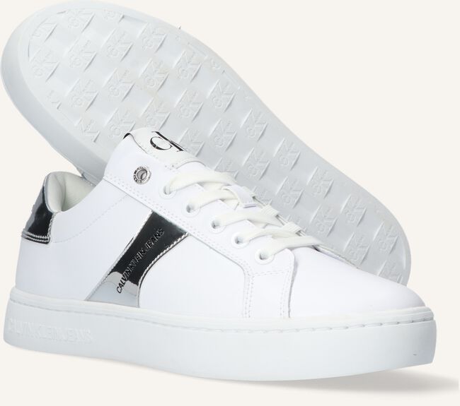 Witte CALVIN KLEIN Lage sneakers CUPSOLE LACEUP Witte CALVIN KLEIN Lage sneakers CUPSOLE LACEUP - large
