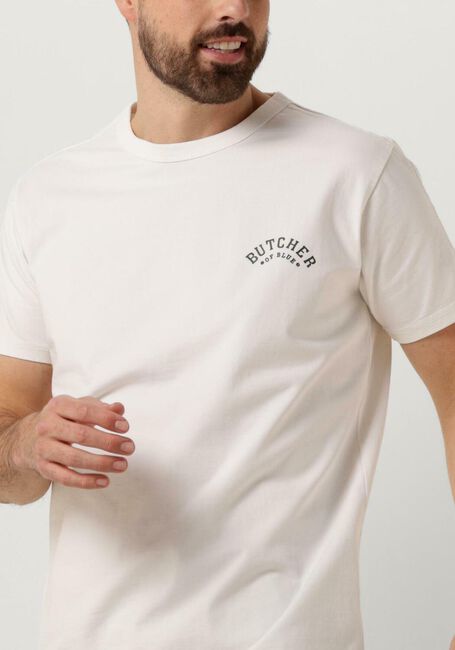 Ecru BUTCHER OF BLUE T-shirt ARMY LOCK STAMP TEE - large