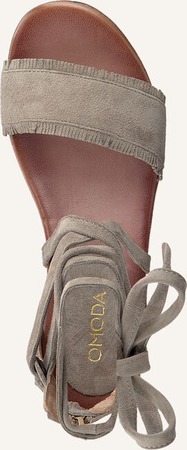 Beige OMODA Sandalen met hak 722007 Beige OMODA Sandalen met hak 722007 - large